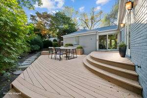 Rear Deck featuring Trex Deck