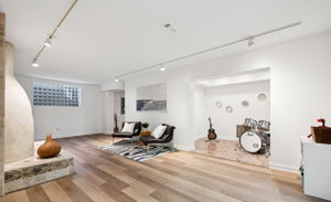 Great Entertaining Space w/ Plumbing for Bar or Kitchenette