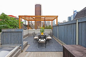 Pergola W/Shade Shutters