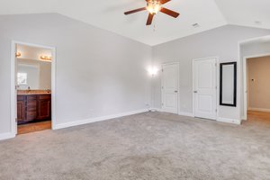 Large closet with 2 doors