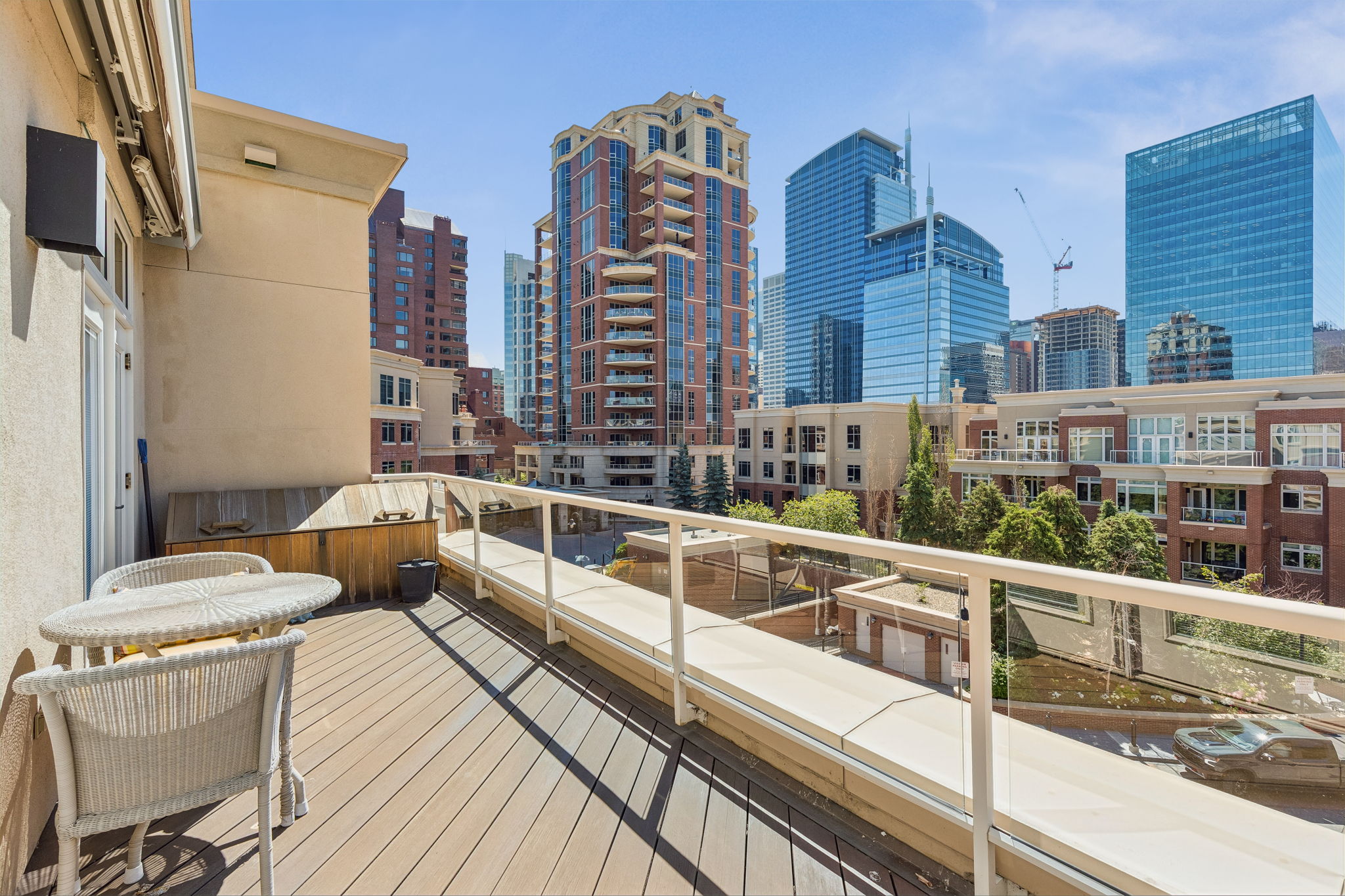 Balcony - Downtown Skyline
