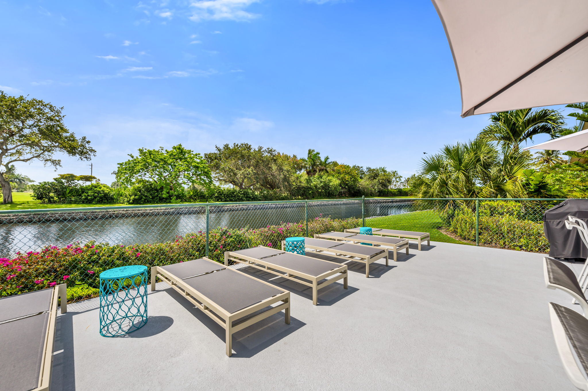 Community Pool Deck