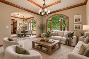 Front Rooms virtually staged
