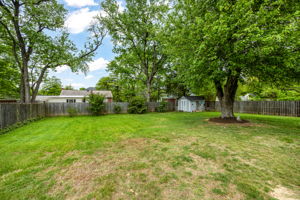 Large Fenced Backyard