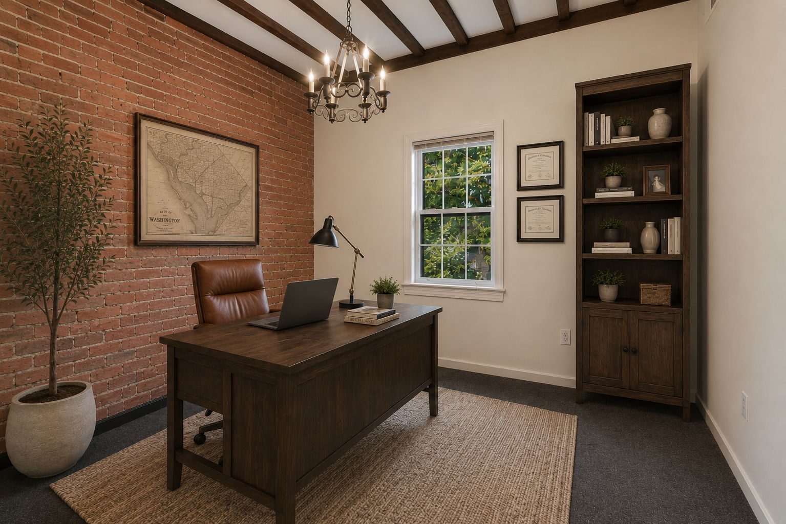 Office #3 - Virtually Staged