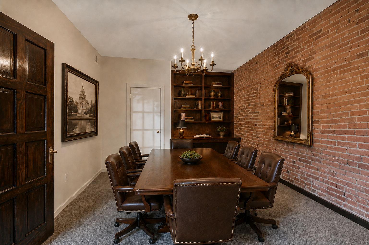 Conference Room - Virtually Staged