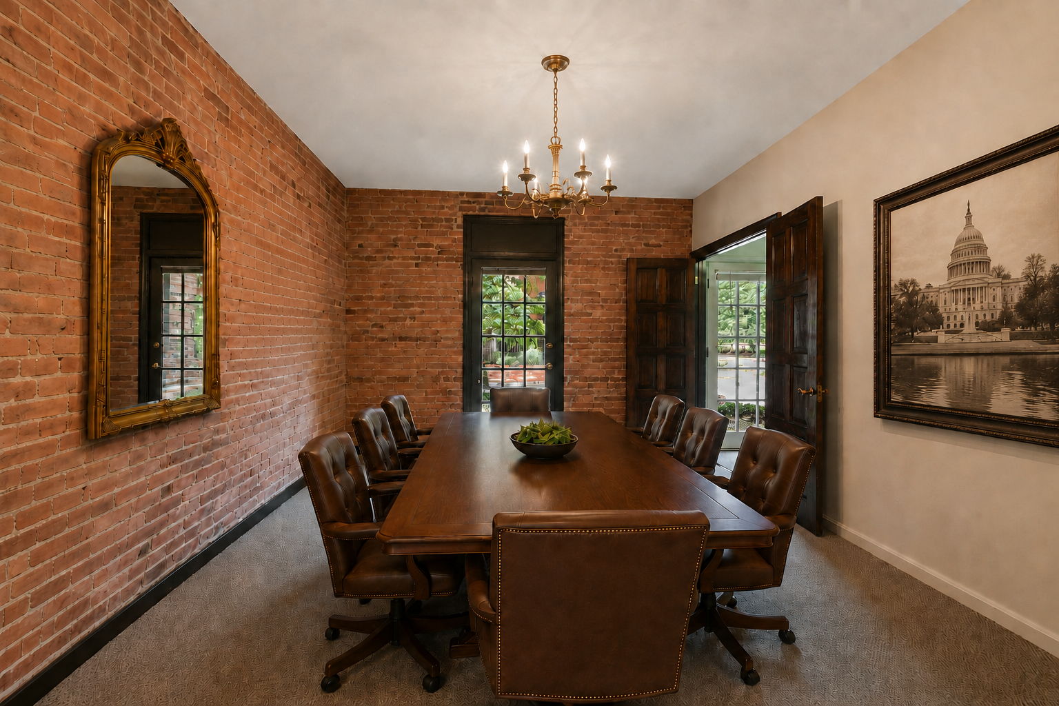 Conference Room - Virtually Staged
