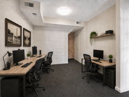 Workspace - Virtually Staged