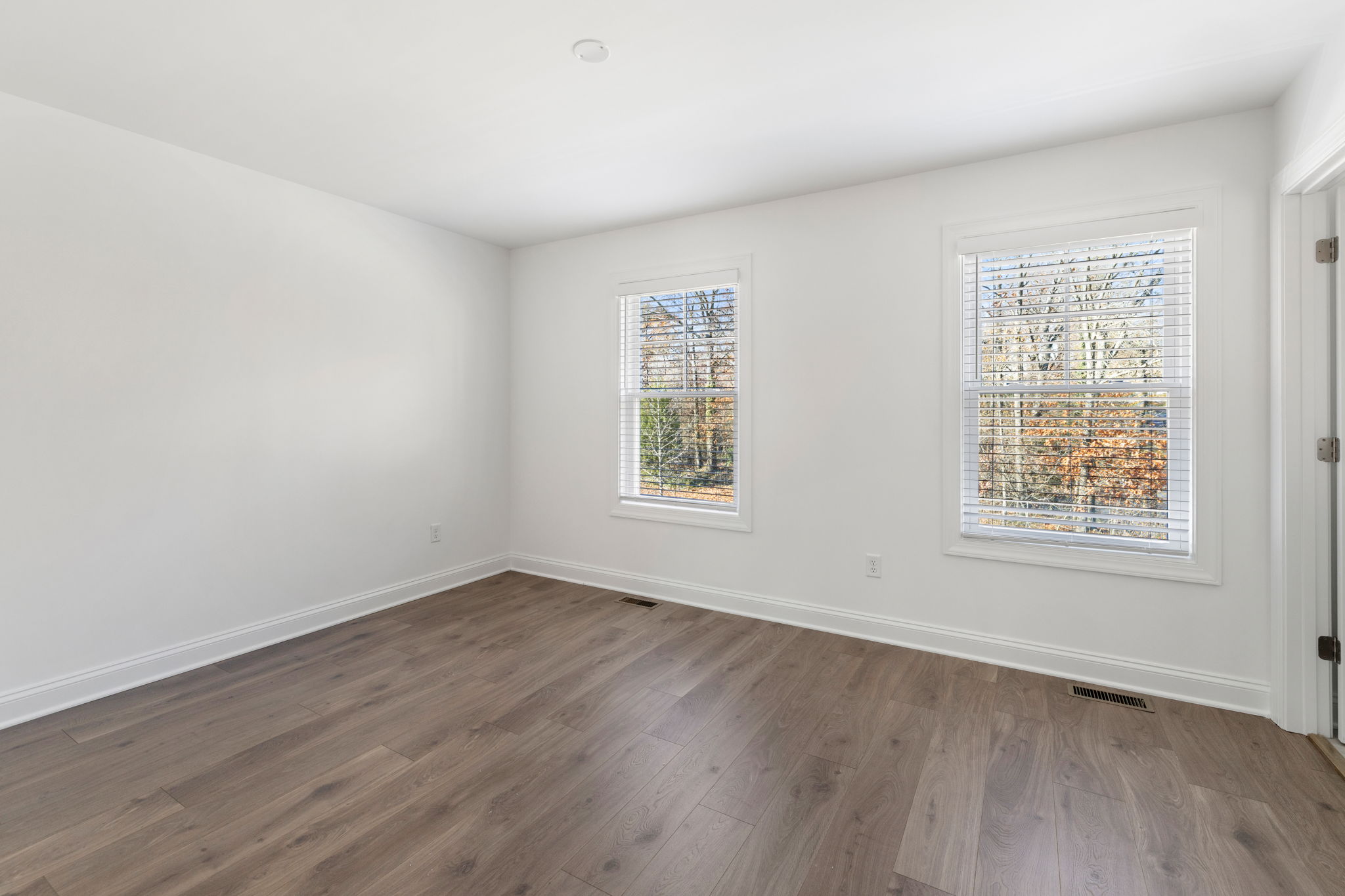 Large primary suite with LVP flooring.