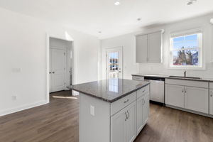 Pantry located just off the kitchen near powder room.