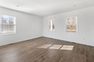 Large open living space.