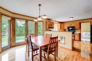 6 Dining room and kitchen