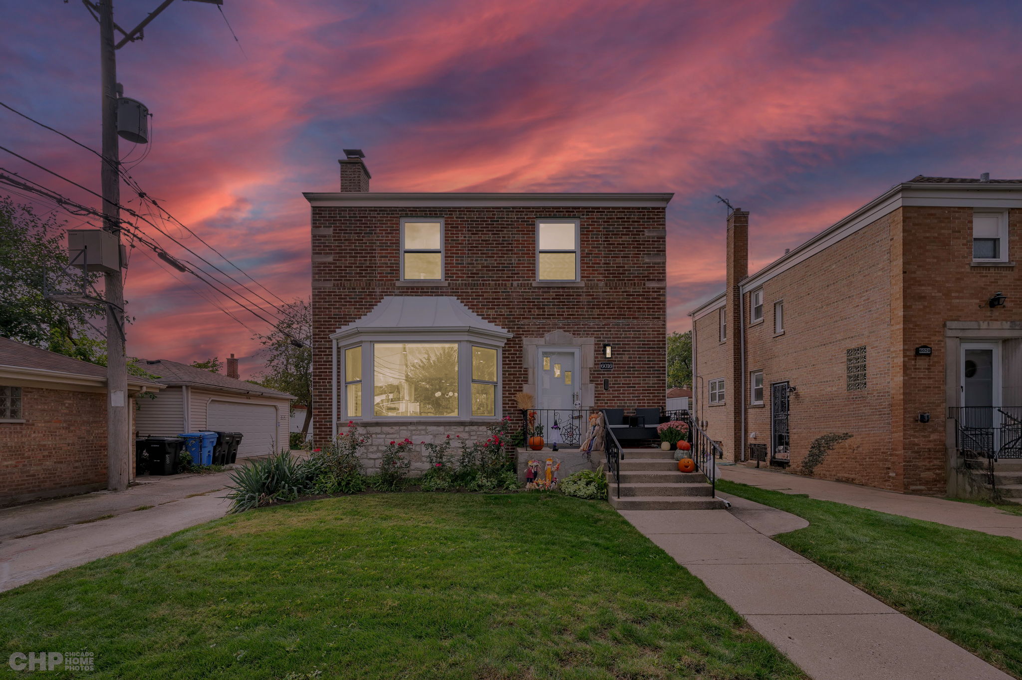6016 N Monticello_001 - Twilight