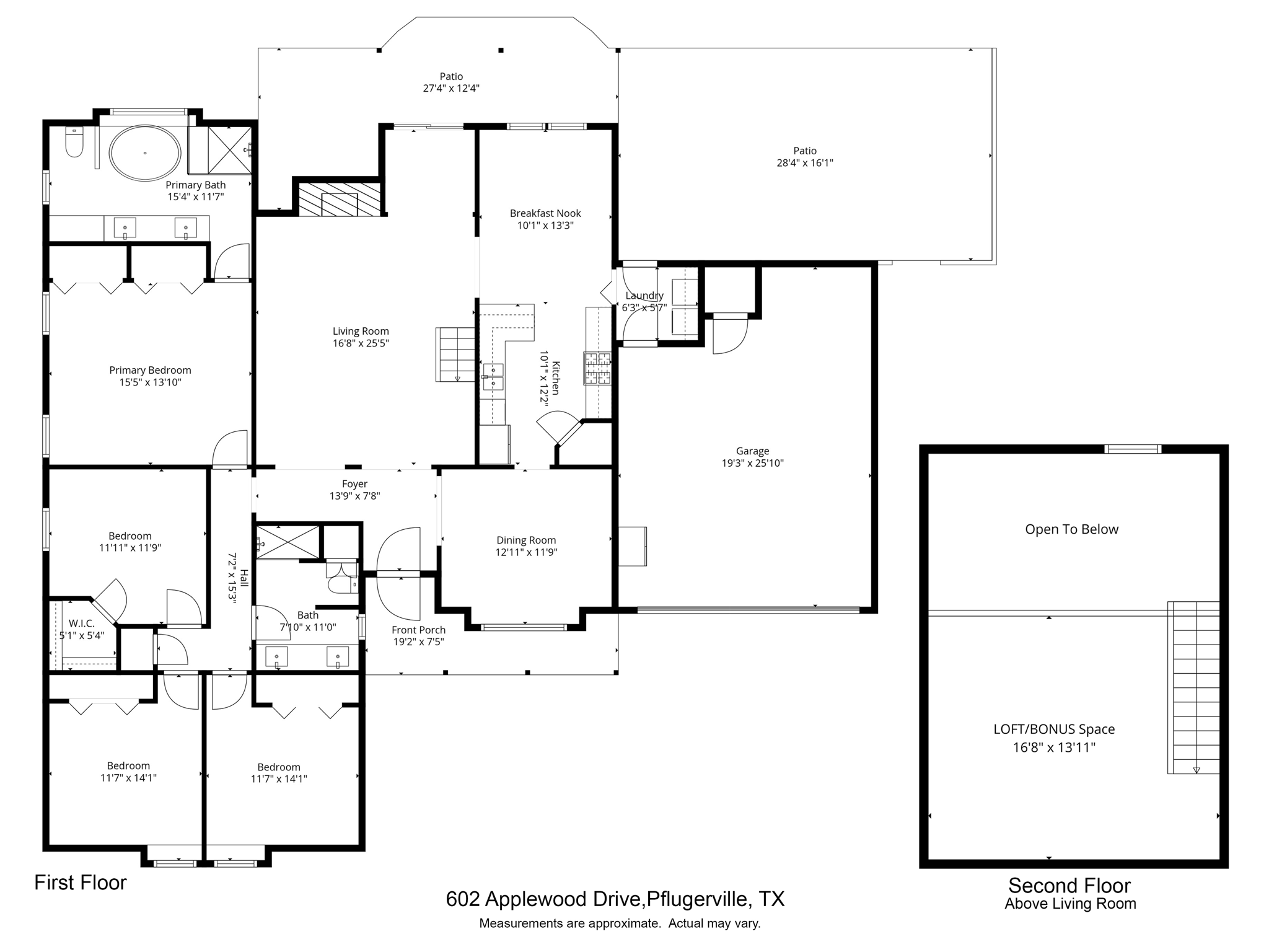 Floorplan Both Floors