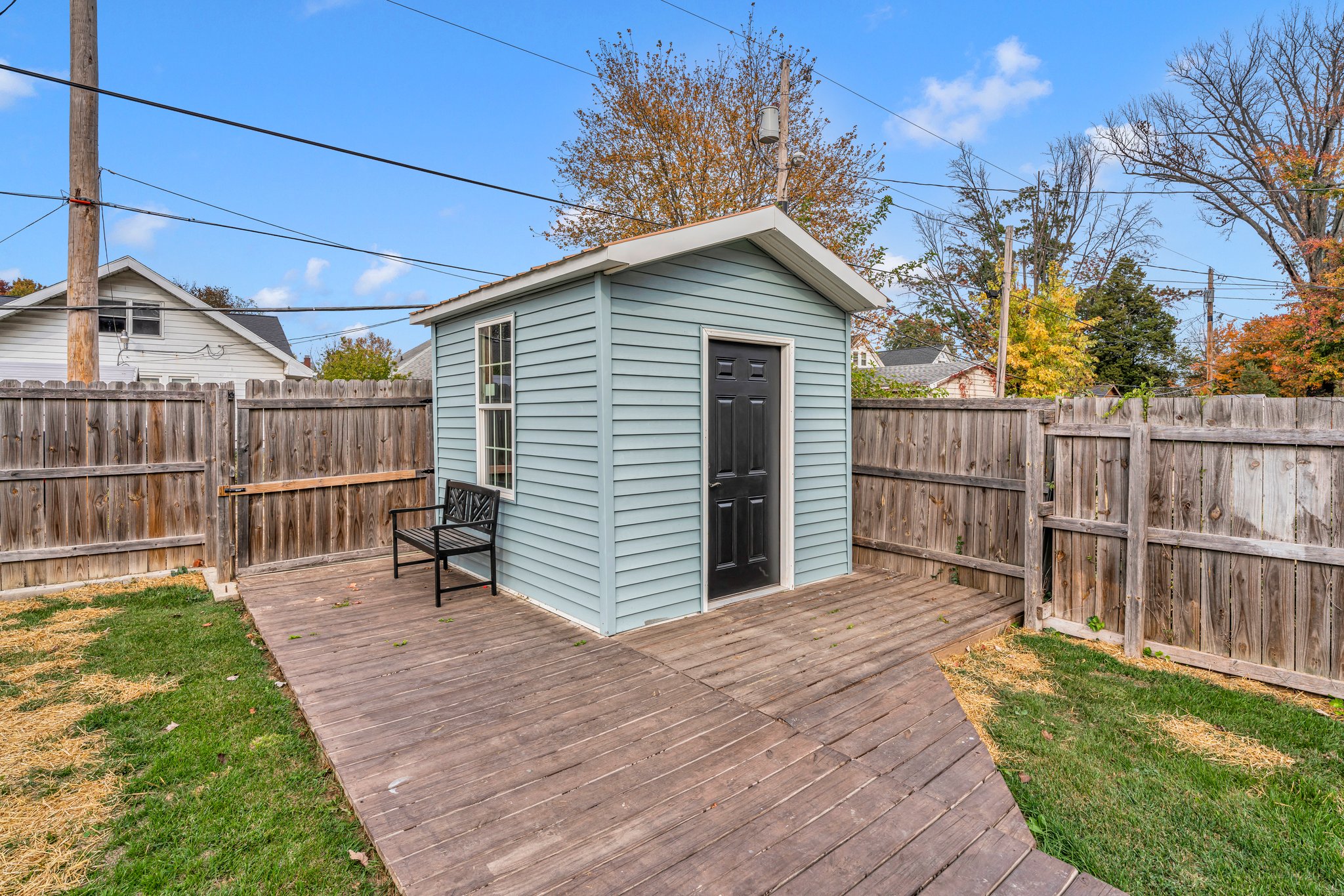 Adorable Shed Matches the Home