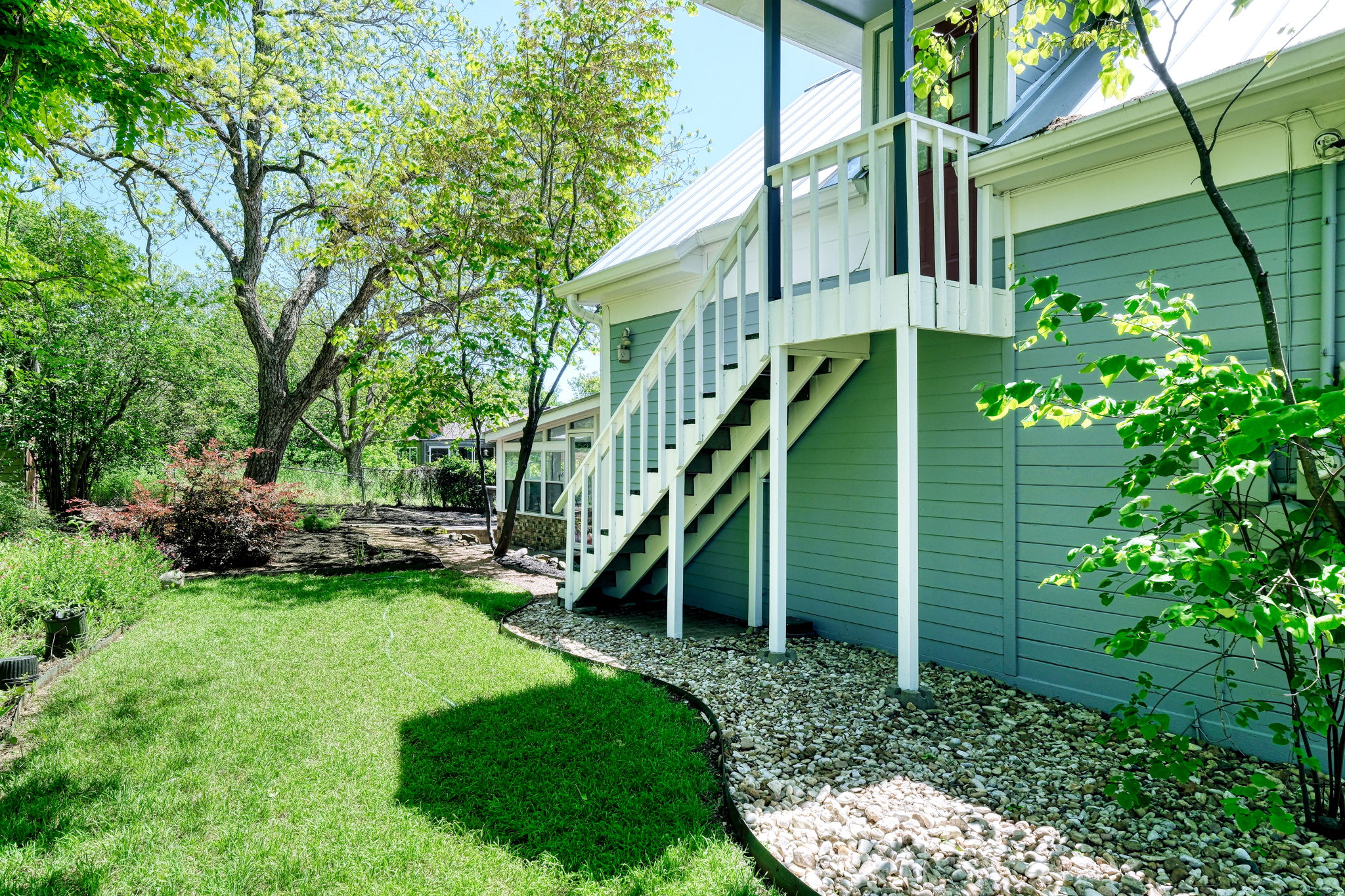 Stairs to Room above Garage