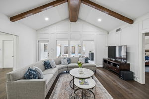 Yes, that's a pool back there; ) We'll get to it after enjoying the rest of this beautifully updated home.