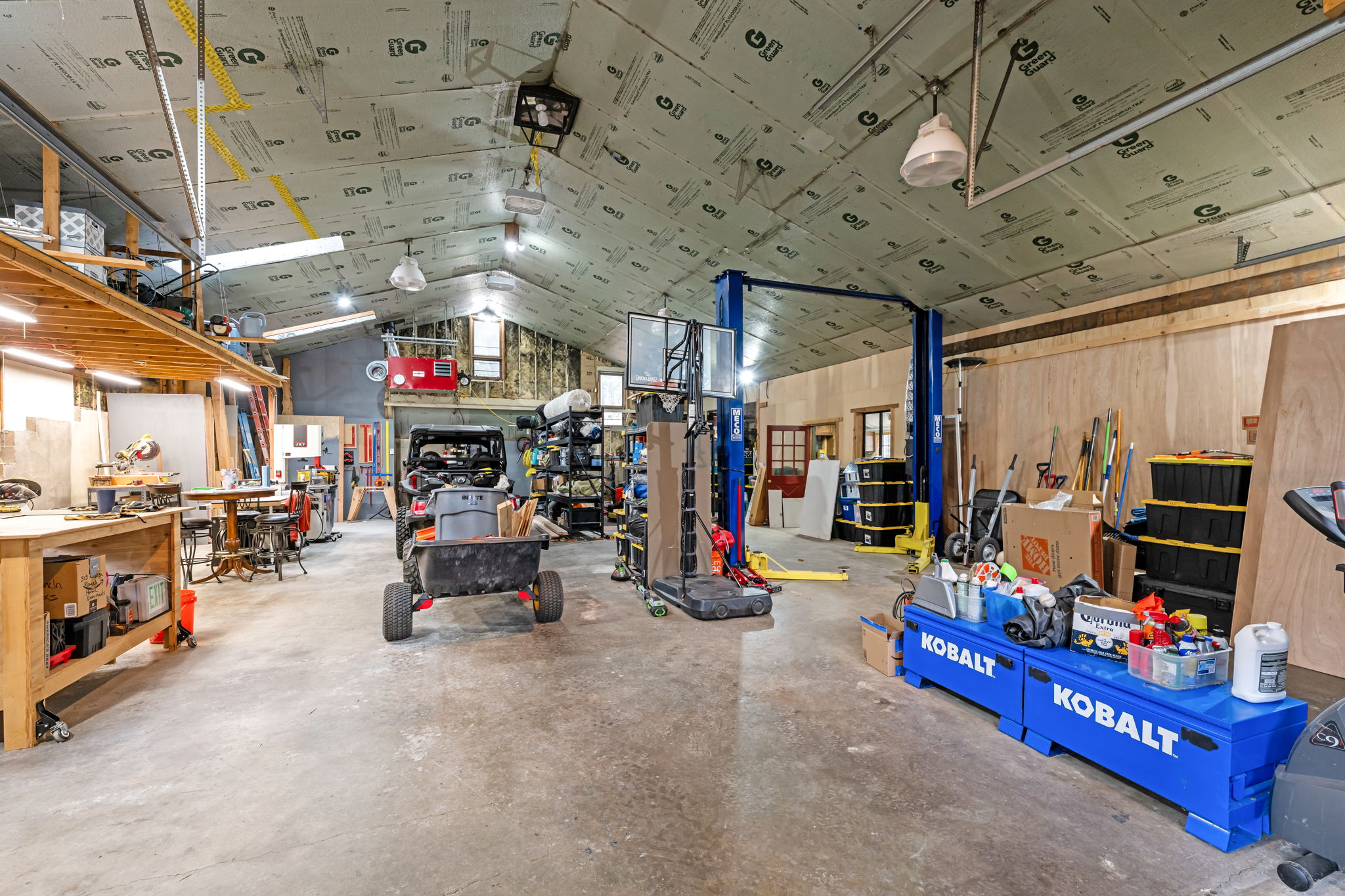 Barn/Workshop Interior