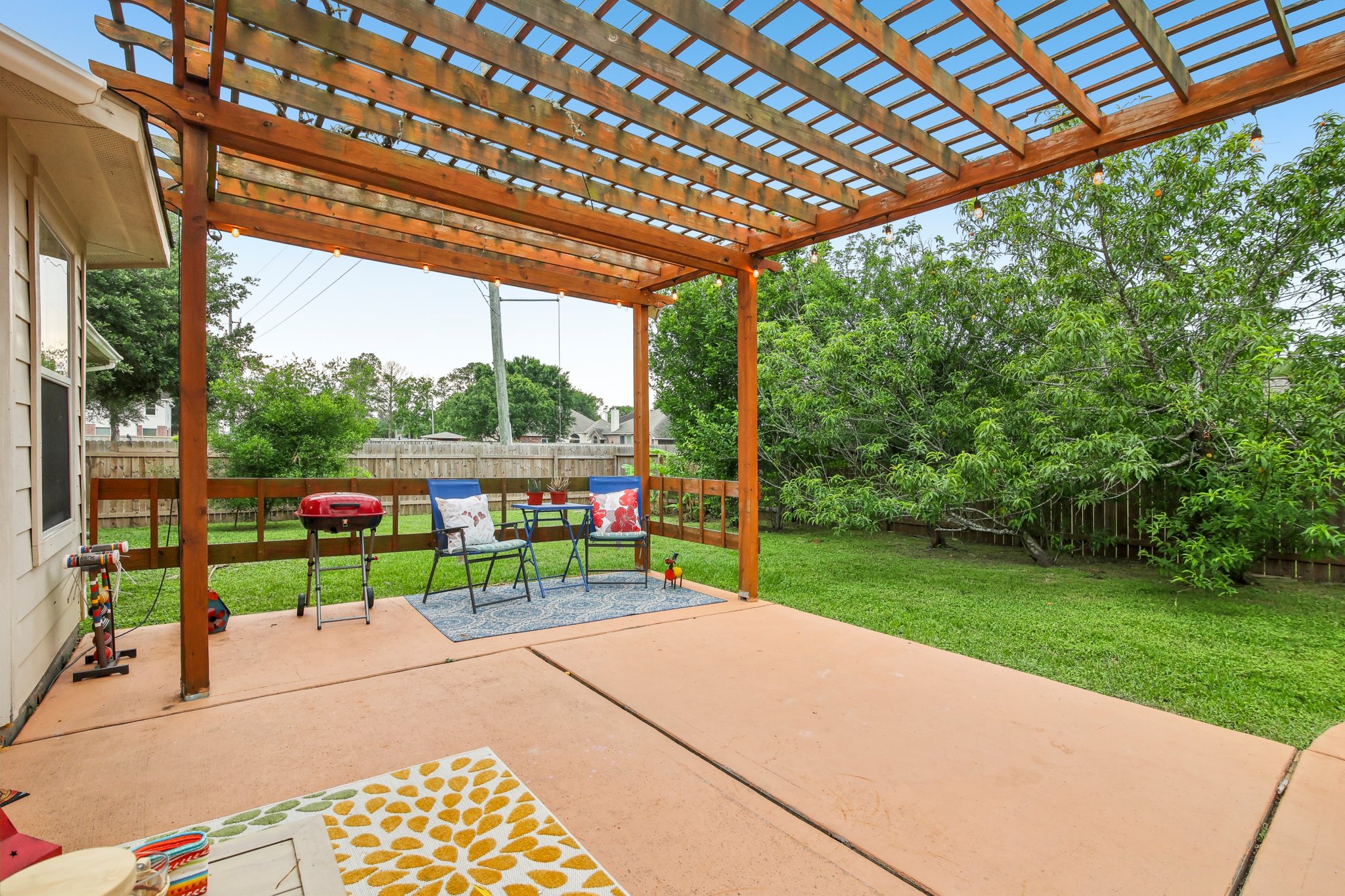 Another View of Backyard Patio