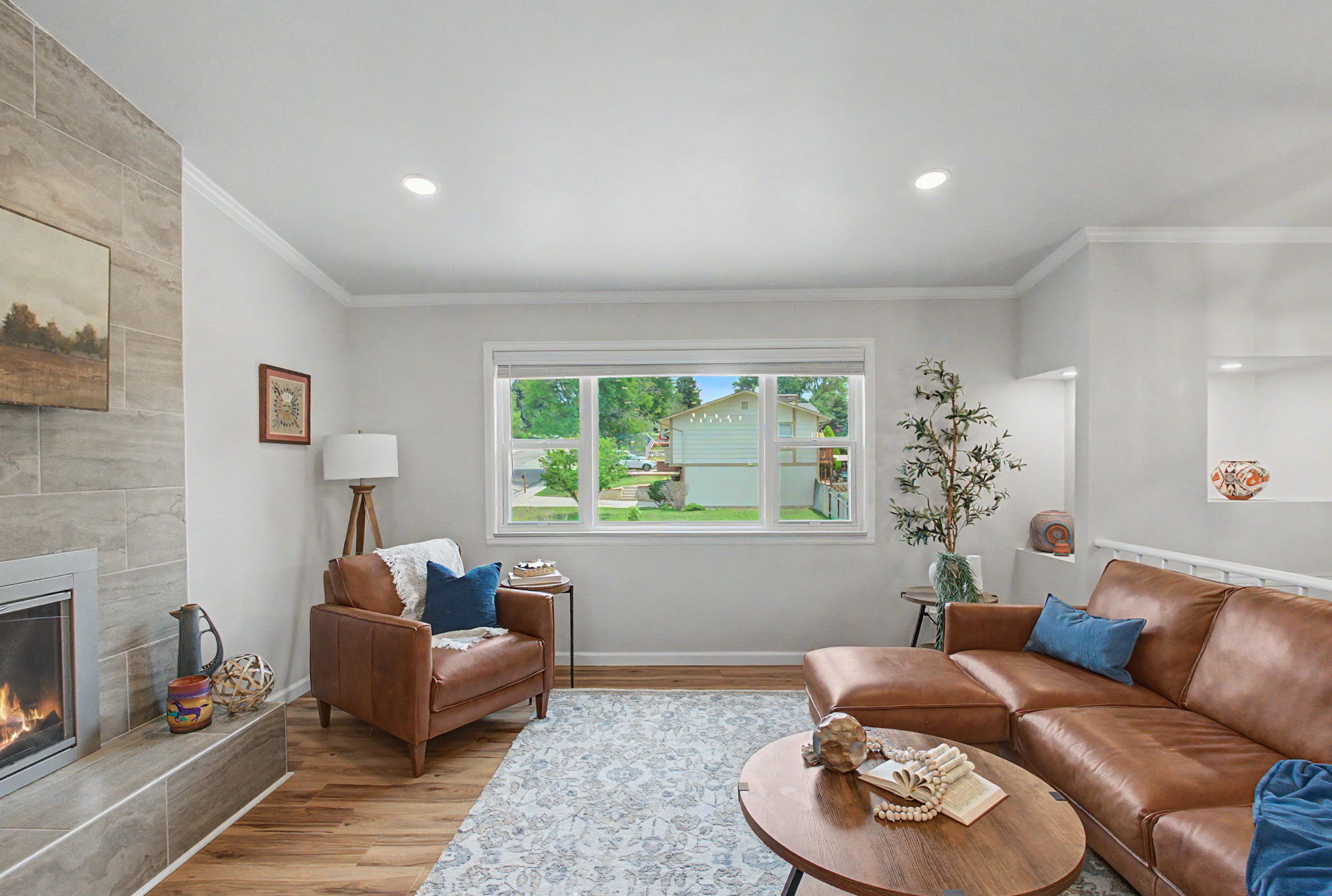 Generously Sized Living Room