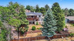 Aerial View of Rear Yard