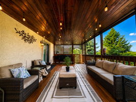 Covered Deck For 3/4 Season Use!