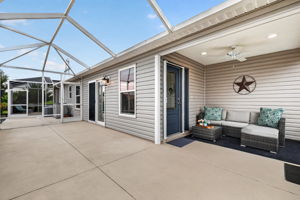 Front Lanai with Extended 21'x19' Birdcage