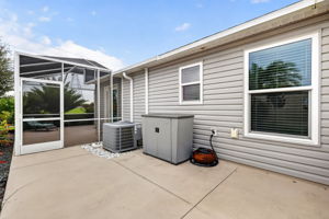 Connecting Side Patio Between Birdcages