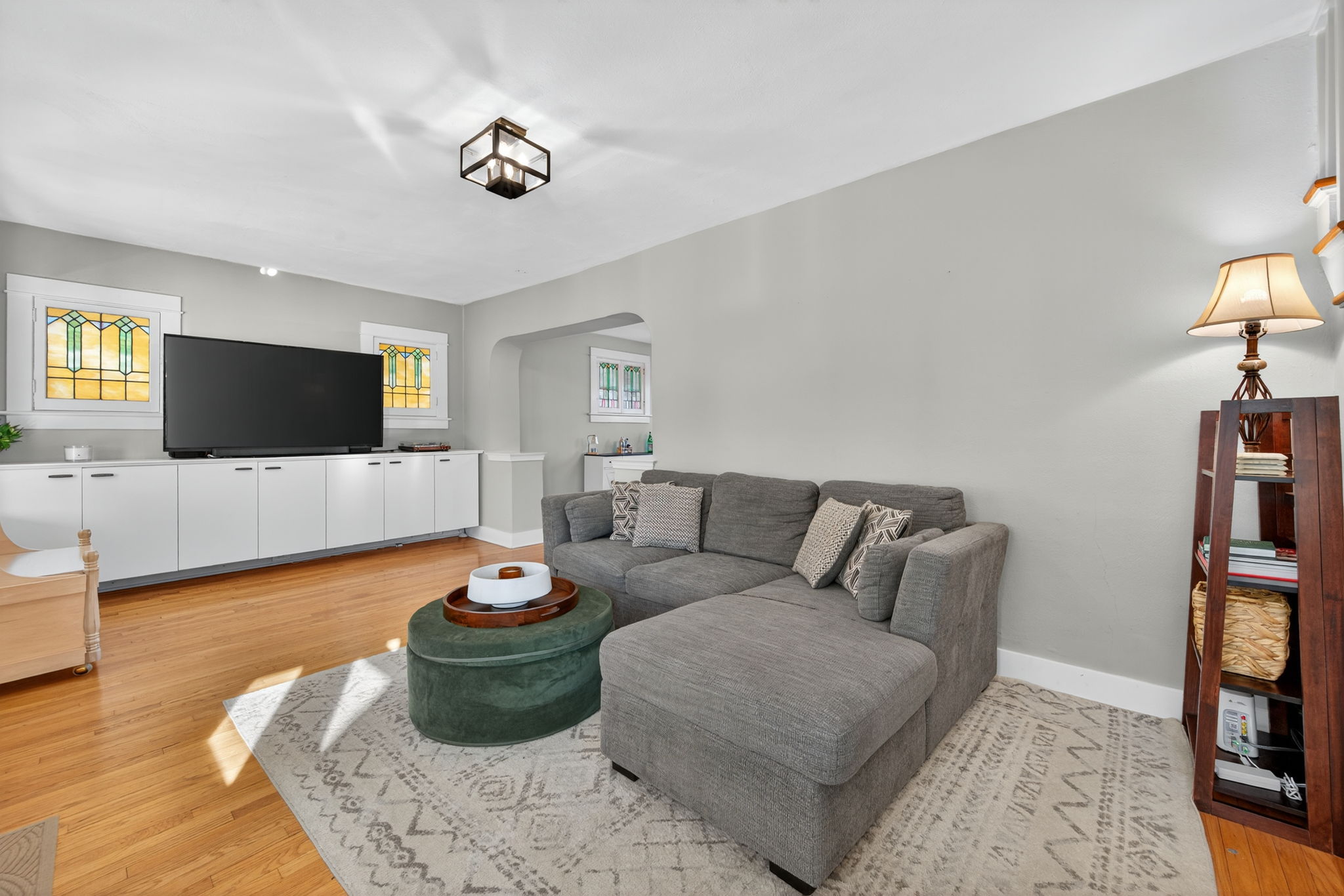This home is tidy and move-in ready with fresh neutral decor.