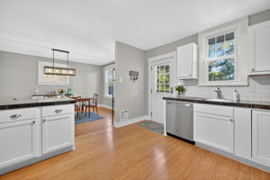 All stainless steel appliances convey with the home.