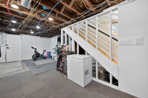 A lot of square footage to play with and walk-out access to the back yard.