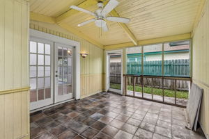 Enclosed Patio
