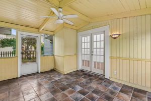 Enclosed Patio