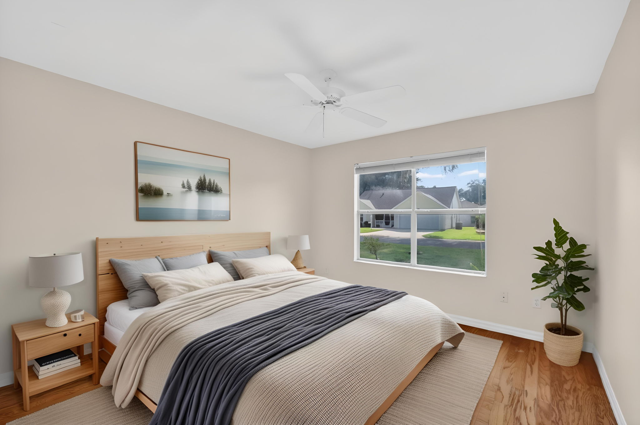 Second Bedroom-Virtually Staged