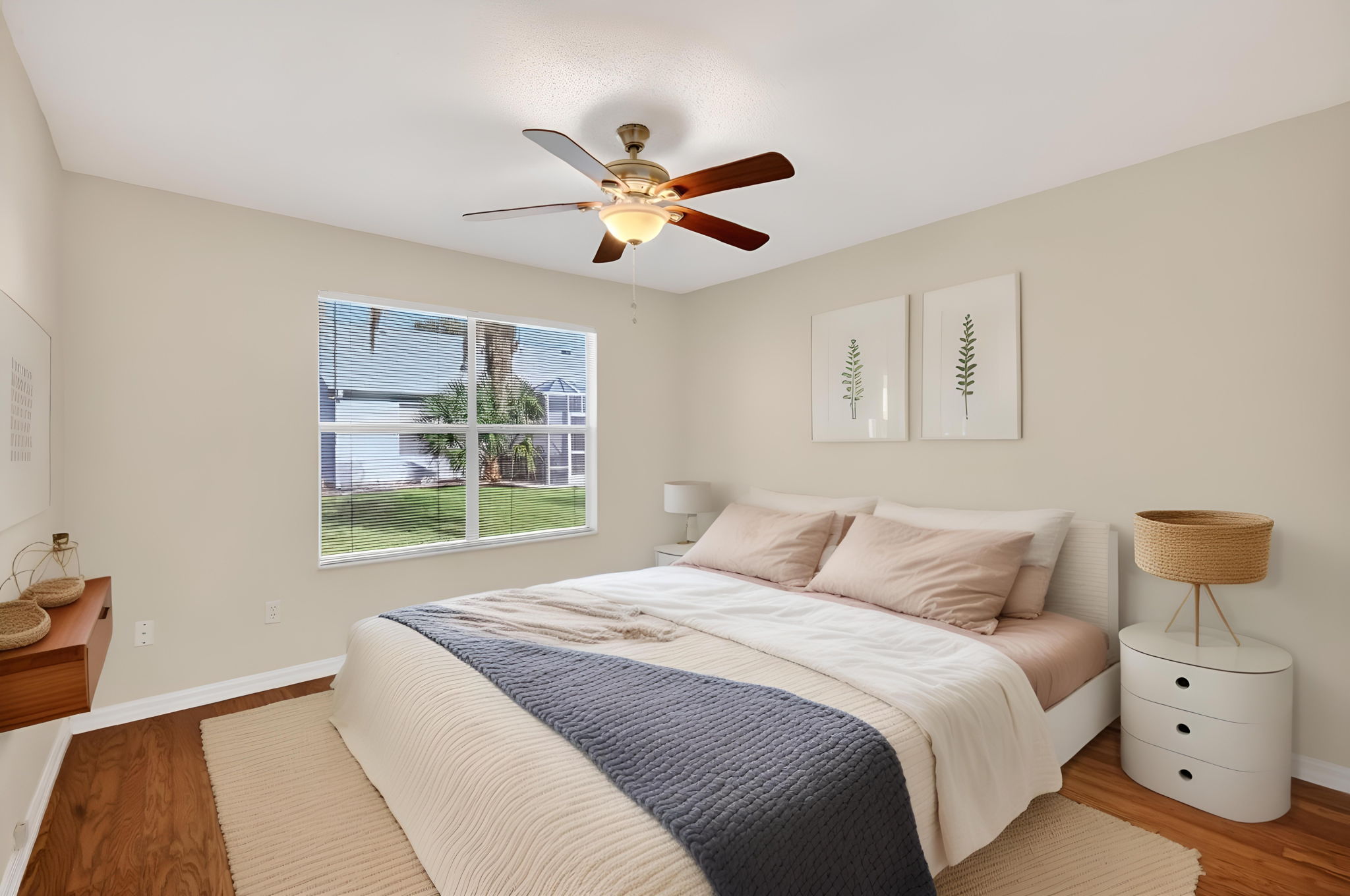 Third Bedroom-Virtually Staged