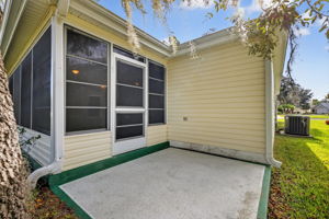 Rear Patio