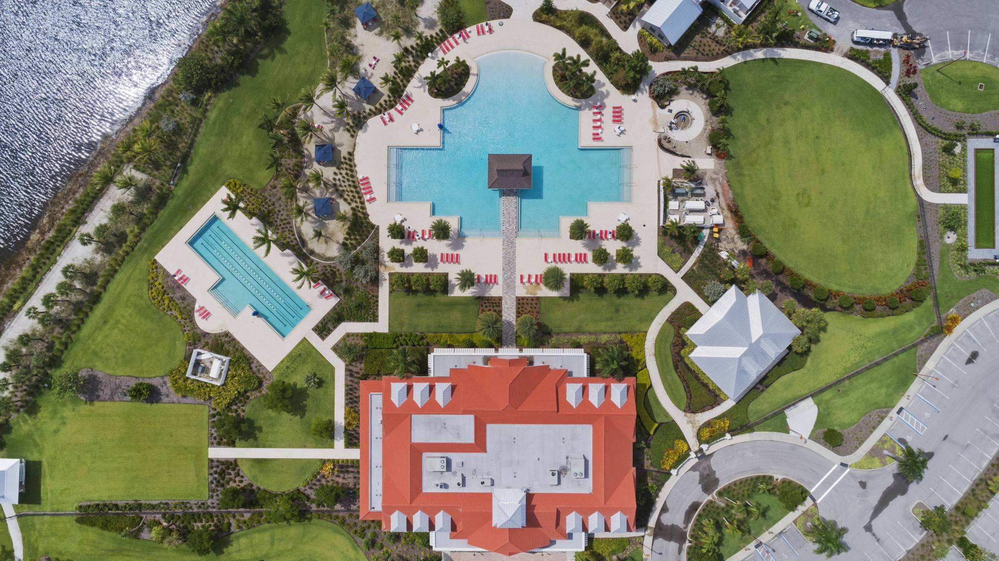 Aerial Pools & Clubhouse