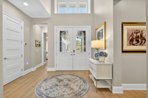 Dramatic foyer entry