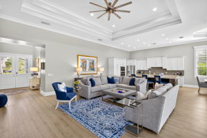 Living Room and Foyer entry