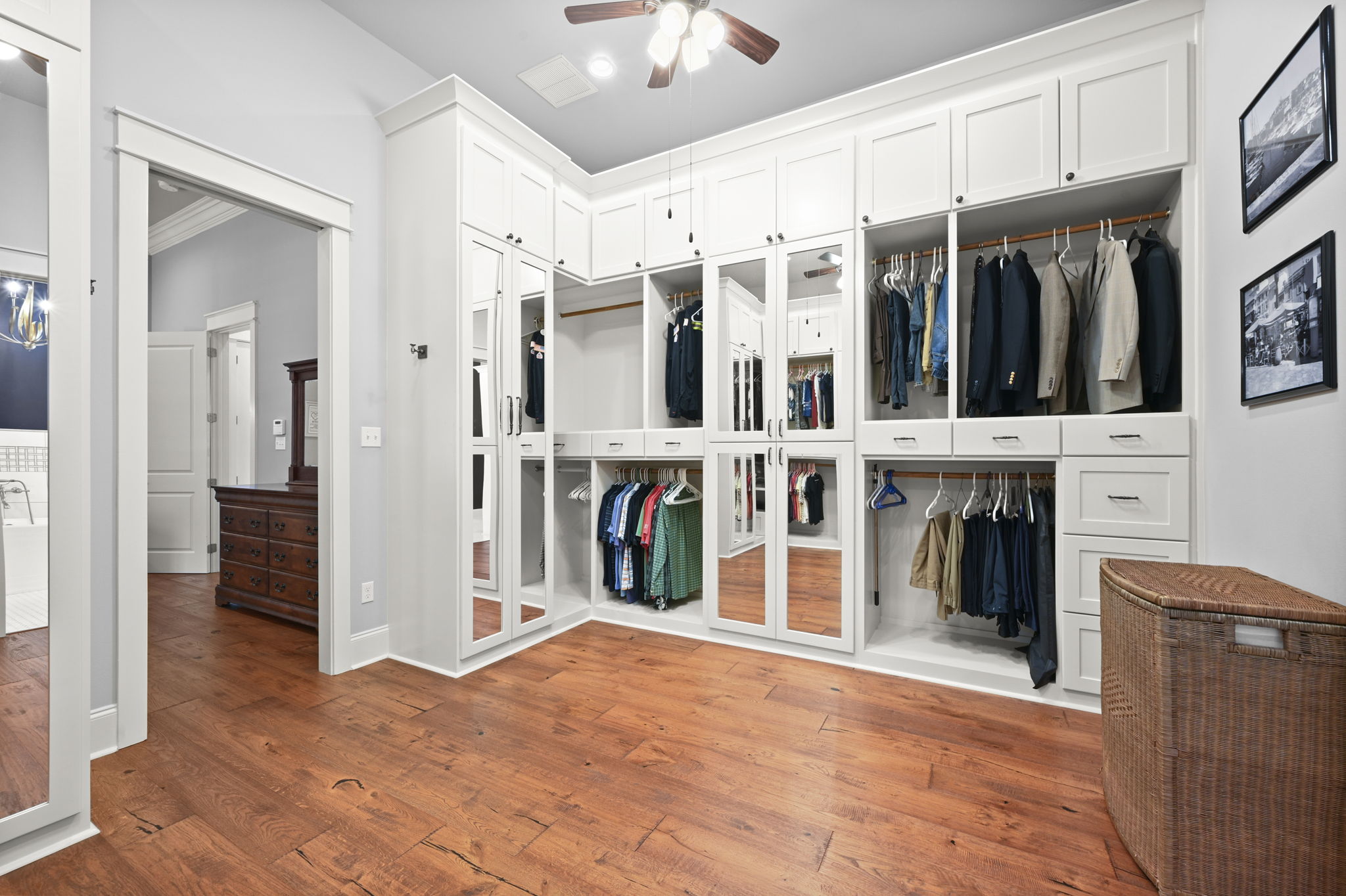 Custom Primary Closet