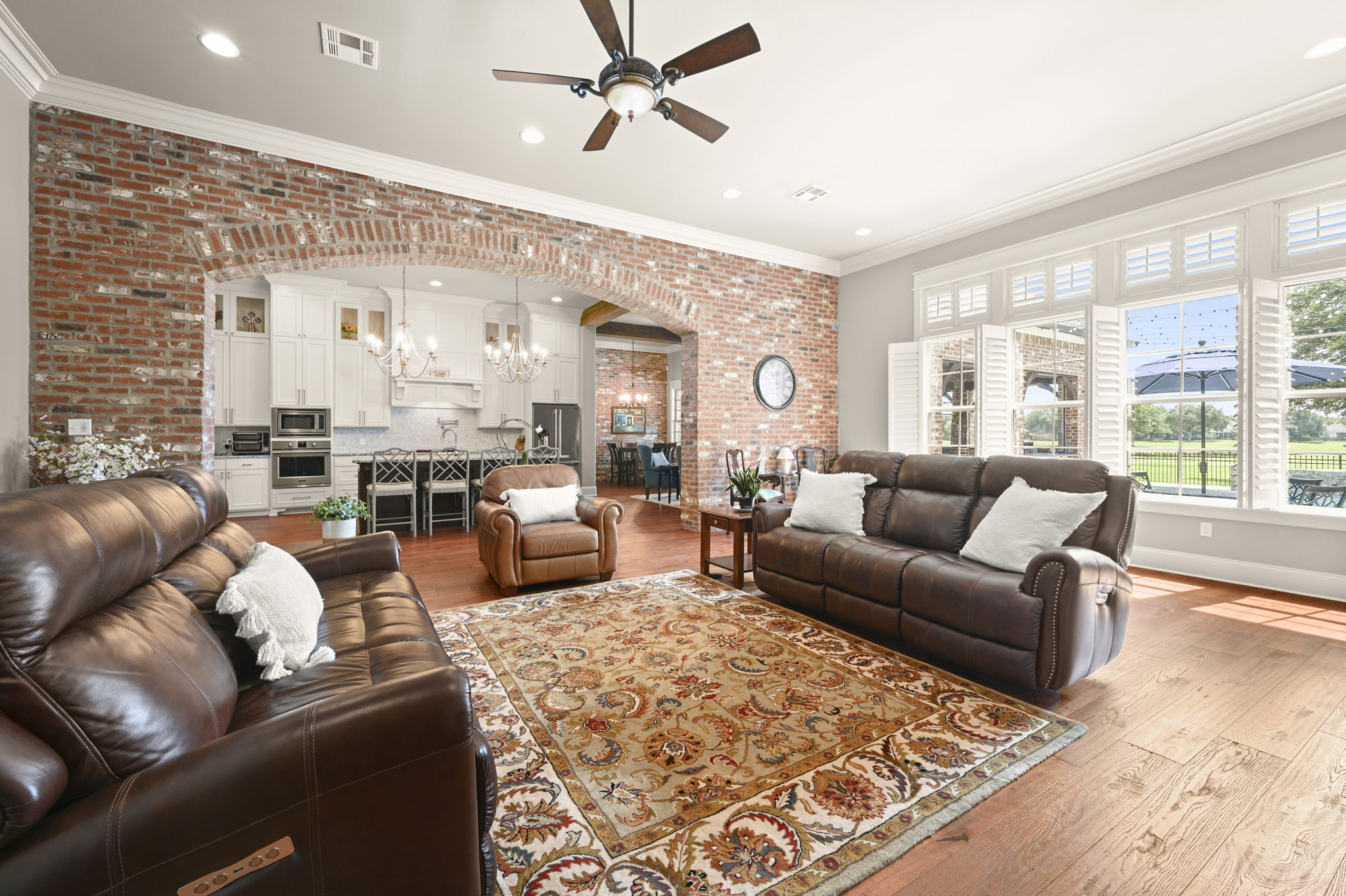 Living Room and Kitchen