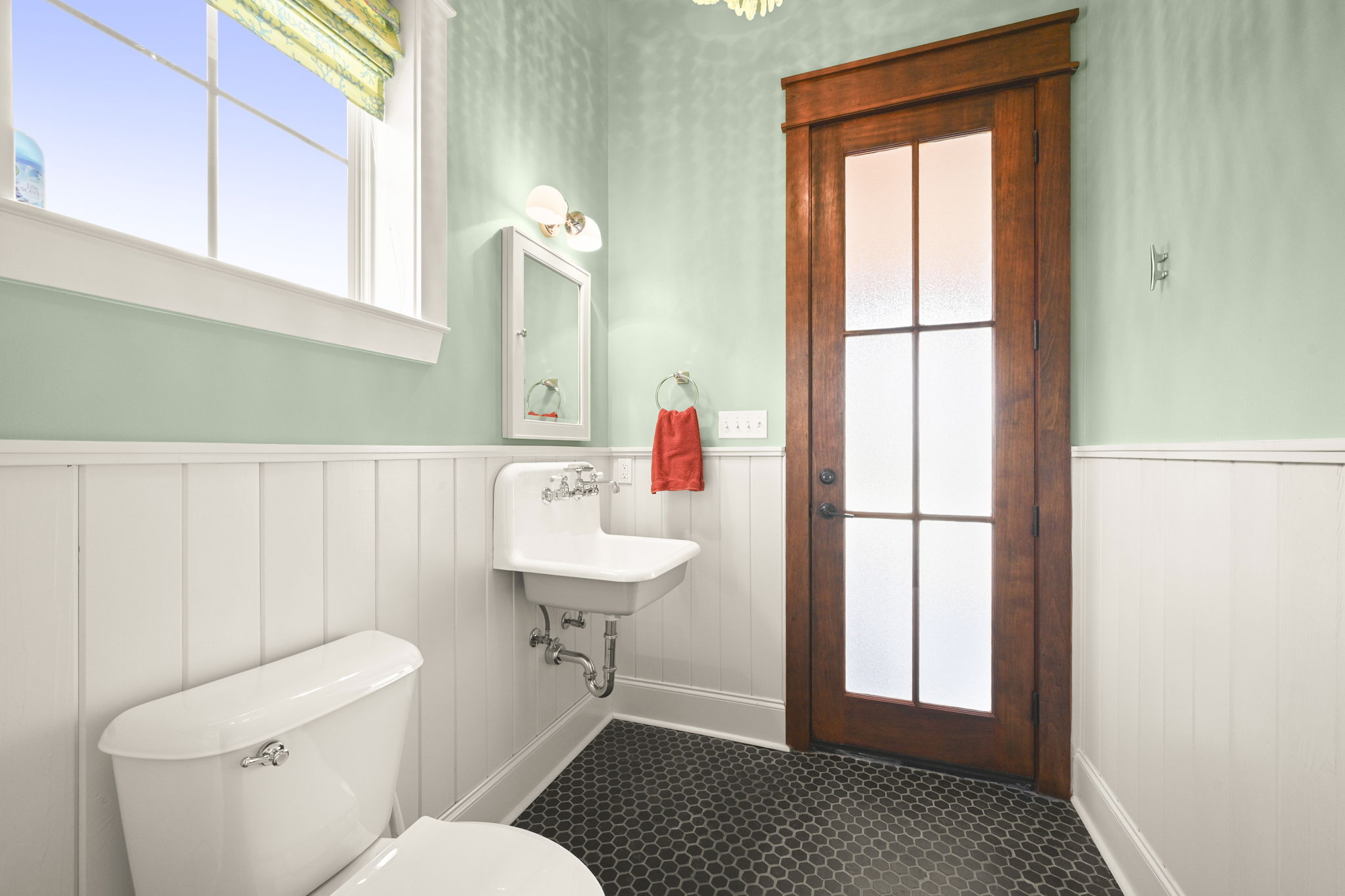 Half Bathroom off Outdoor Space