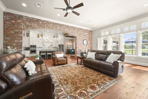 Living Room and Kitchen