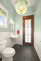 Half Bathroom to Outdoor Space
