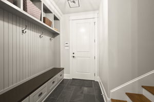 Mudroom/Garage Entry/Bonus Staircase