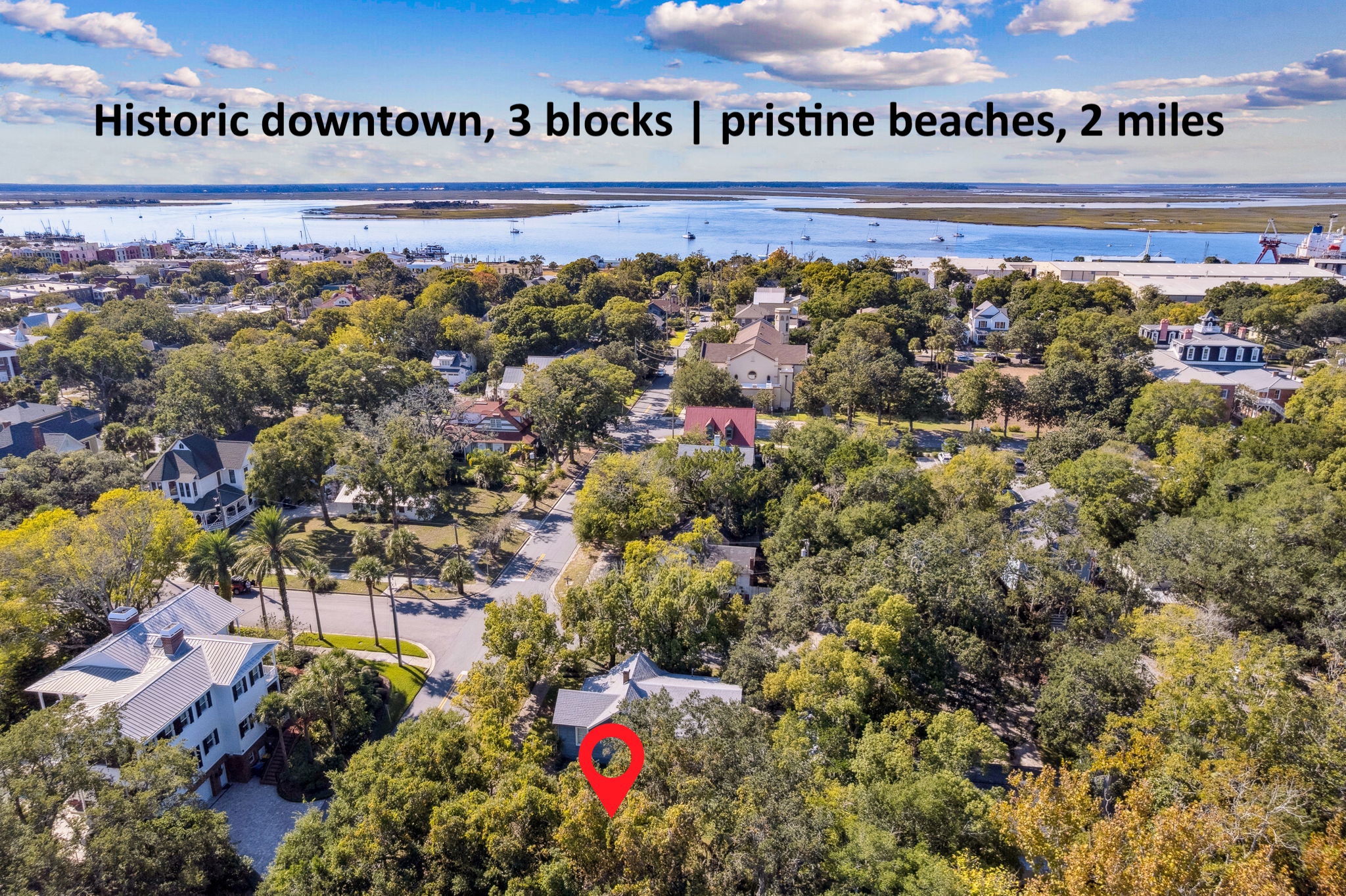 Tucked away in a quiet neighborhood, yet an easy walk to downtown or bike ride to beaches.