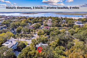 Tucked away in a quiet neighborhood, yet an easy walk to downtown or bike ride to beaches.