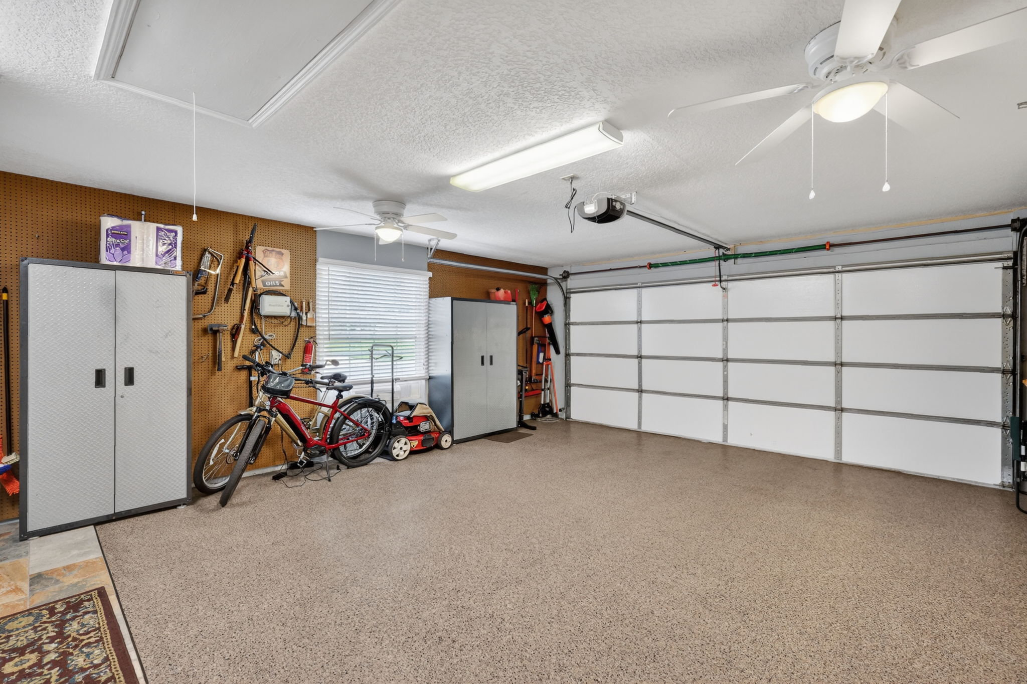 This 2-car garage is as immaculate as the interior of the home!
