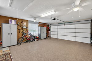 This 2-car garage is as immaculate as the interior of the home!