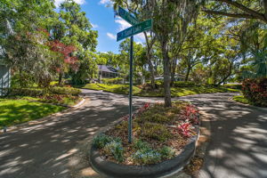 at the intersection of Sandlake Court and High Point Drive